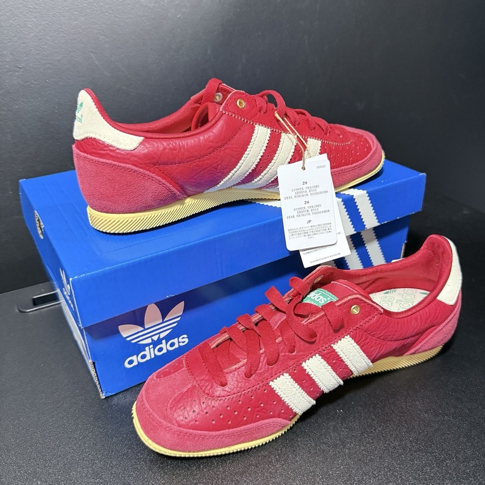 adidas Originals Japan W Women's Size 7.5 Better Scarlet Off White Red IG4507‎ - Picture 2 of 14